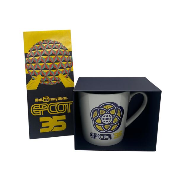 Epcot 35th Anniversary Starbucks Special Edition Mug Park Map - Picture 1 of 5